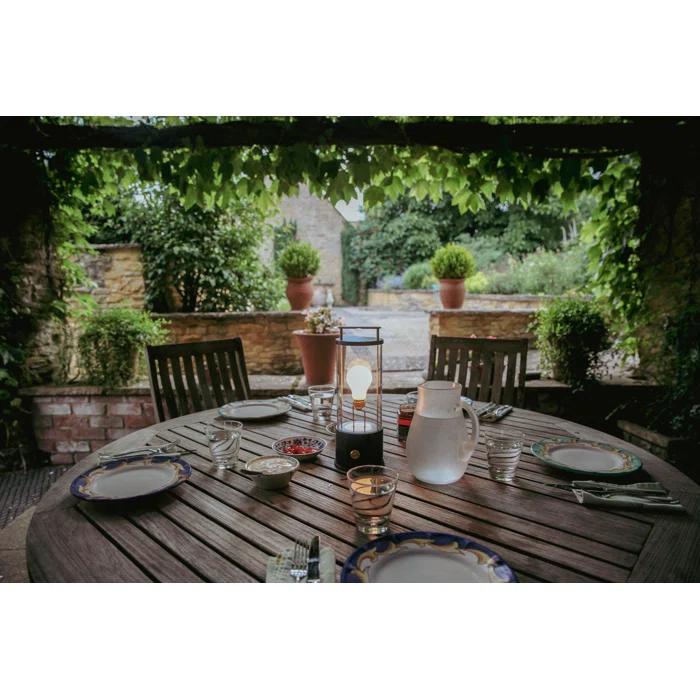 The Muse Cordless Pleasure Garden Green Outdoor Table Lamp