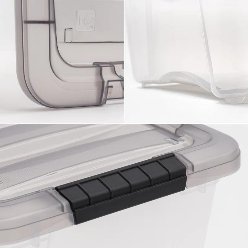 72 Qt [18 GAL] Stack & Pull Storage Box