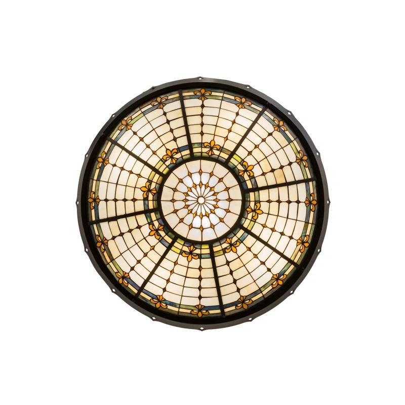Timeless Bronze 40" Glass LED Indoor/Outdoor Pendant