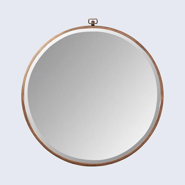 Kelly Clarkson Home Alariz Metal Flat Wall Mirror