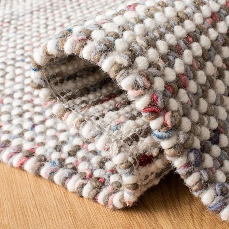 Vermont Hand Woven Wool Solid Color Rug