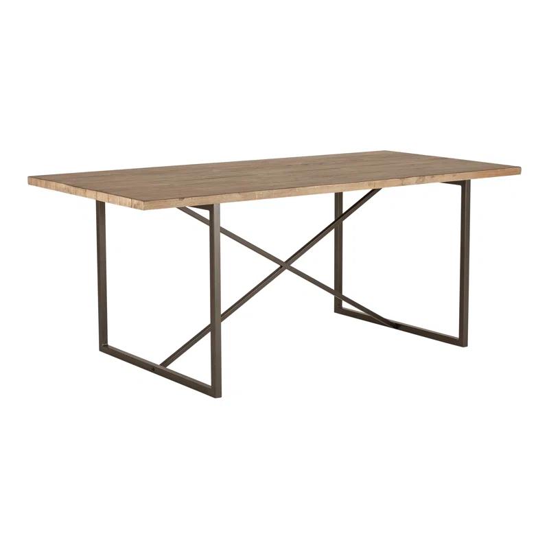 Lopez 75" Solid Wood Dining Table