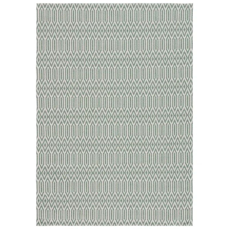 Martha Stewart Rugs Martha Stewart 405 100% Cotton Geometric Rug