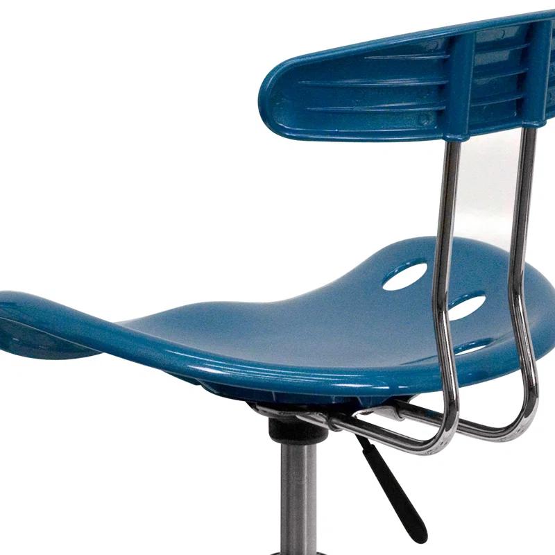 Flash Furniture Bonavant Adjustable Swivel Chair for Desk and Office with Tractor Seat