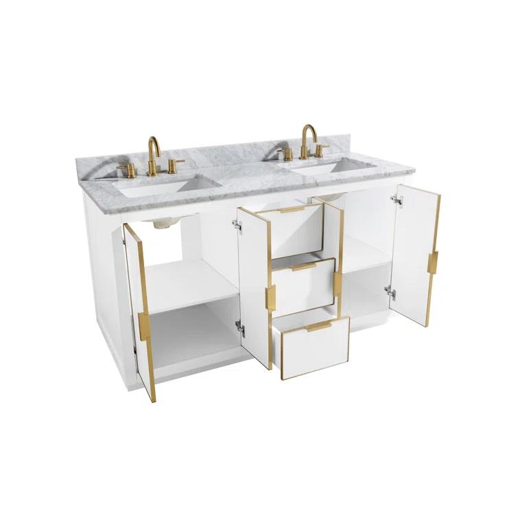 Chang 61'' Double Bathroom Vanity
