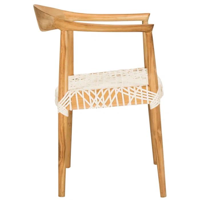 Kazbah Leather Dining Arm Chair