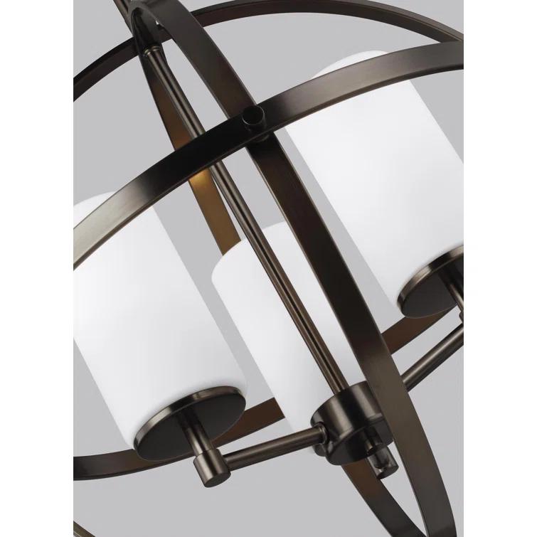 Willa Arlo™ Interiors Evenson 3 - Light Dimmable Globe Chandelier