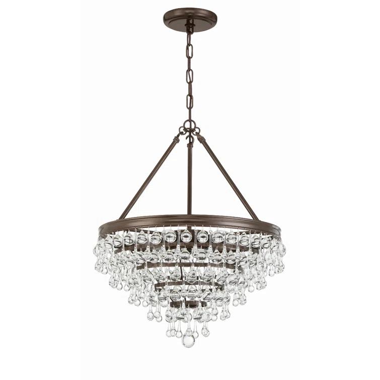 Freddy 6 - Light Dimmable Tiered Chandelier