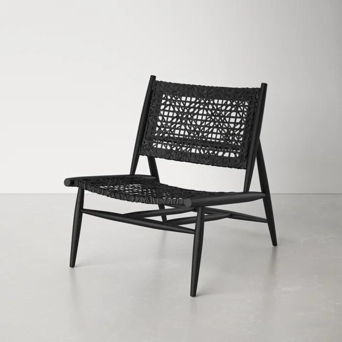 Kazbah Genuine Leather Side Chair