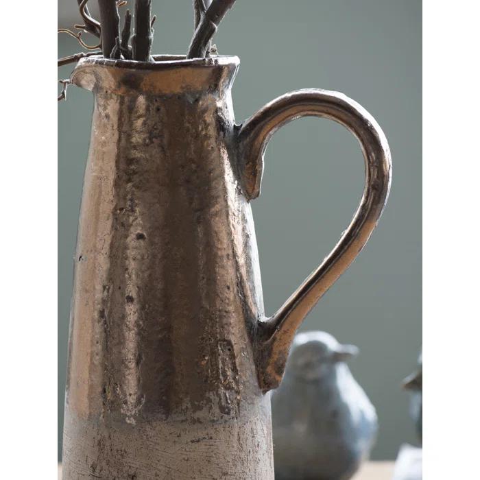 Libra Handmade Terracotta Decorative Bottle