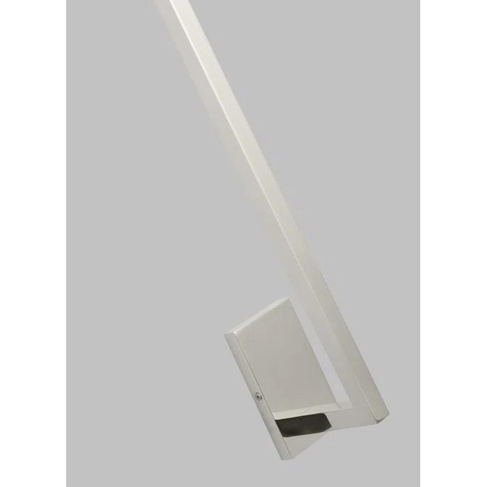 Stagger Polished Nickel Dimmable LED Wall Sconce