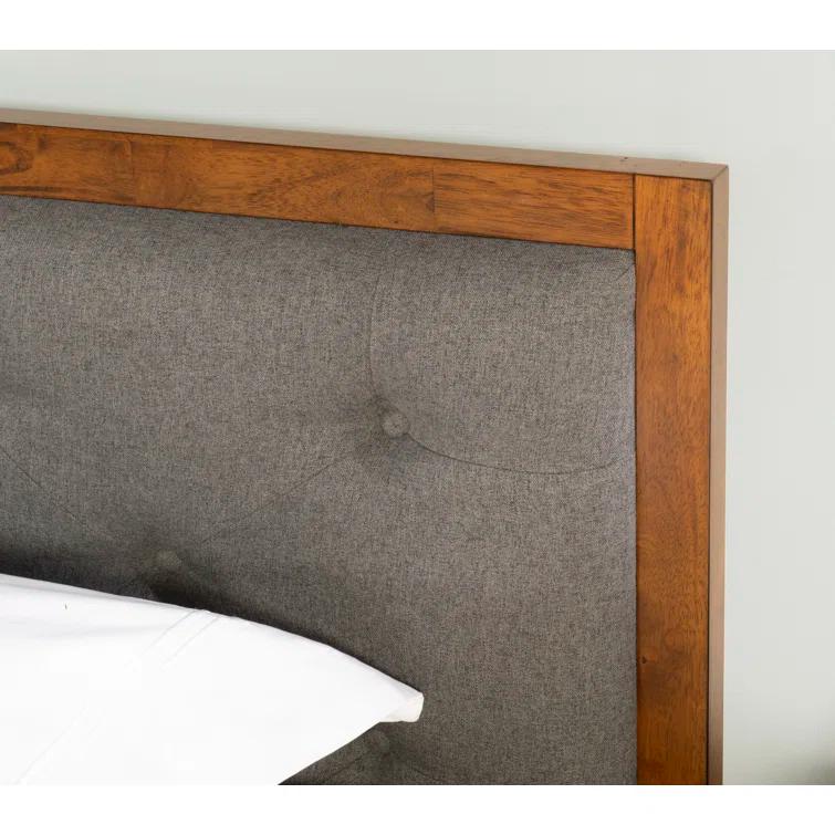 Rayford Tufted Low Profile Platform Bed