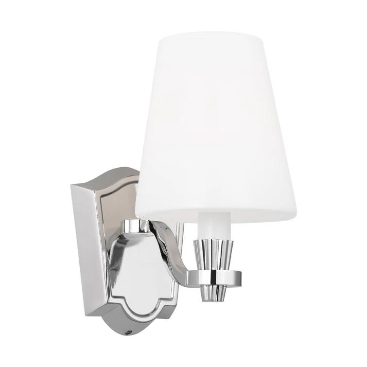 Isla Single Alabaster Dimmable Bath Sconce