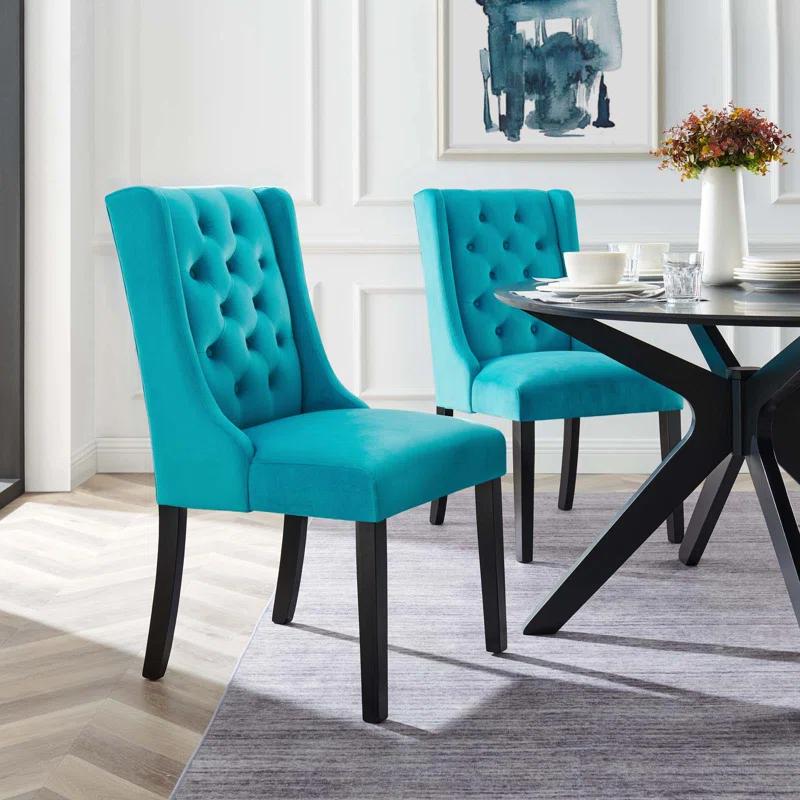 Baronet Performance Velvet Dining Chairs by Modway (Set of 2)