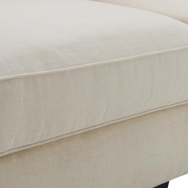 Serta Palisades 73" Track Arm Sofa, Easy Care Fabric, Soft Pillow Back, Pocket Coil Seat Cushions