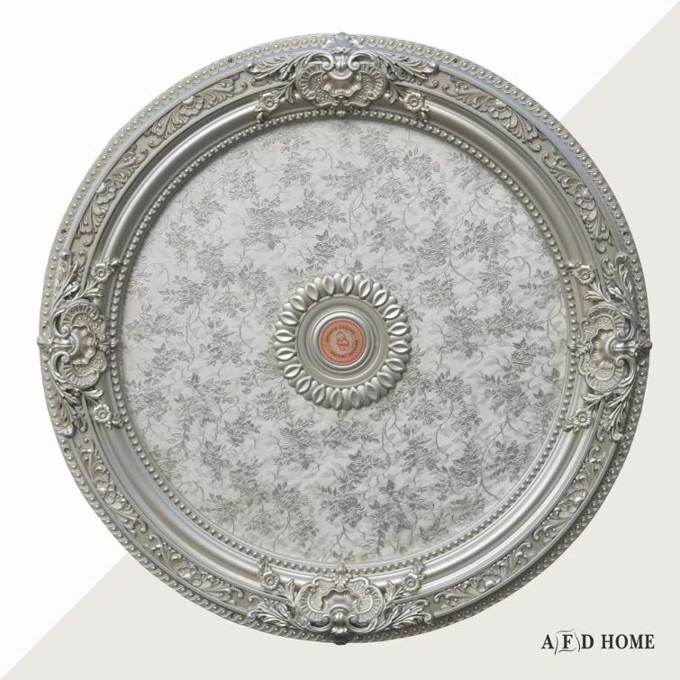 Round Chandelier Ceiling Medallion