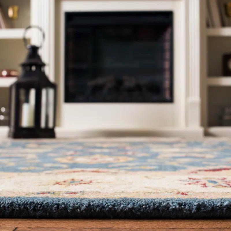 Charlton Home® Tingley Hand Tufted Wool Oriental Rug