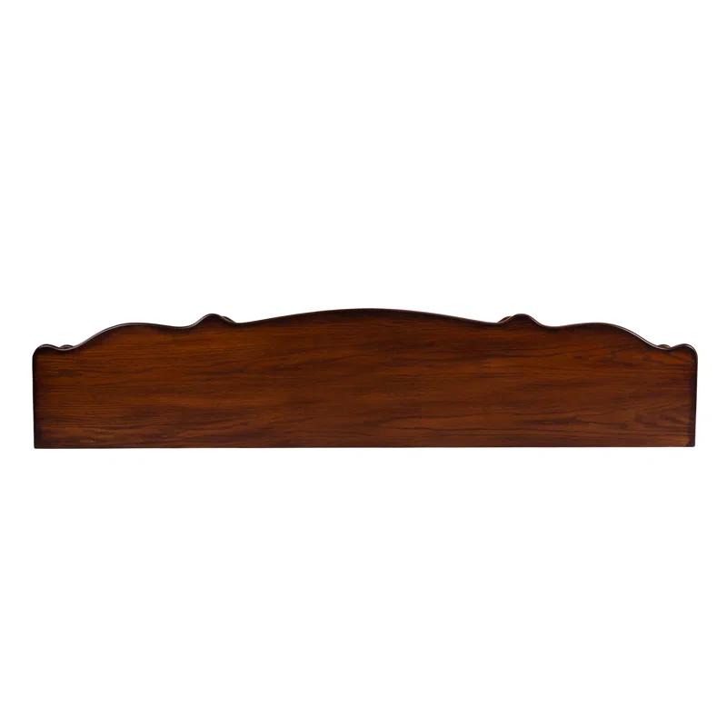 Vintage Oak 72" Console Table with Storage