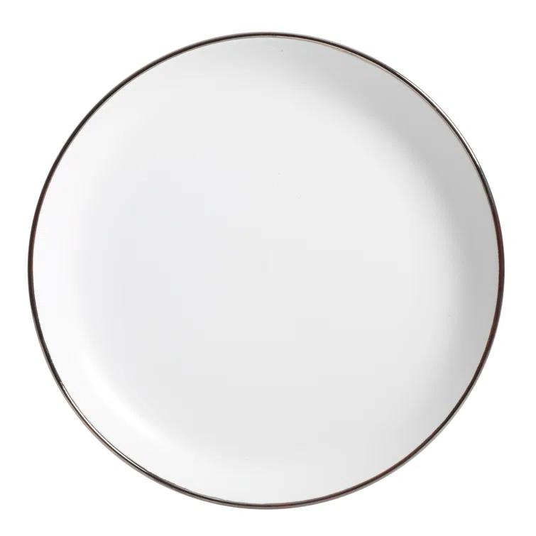 Gibson Home Rockaway Round Stoneware Dinnerware