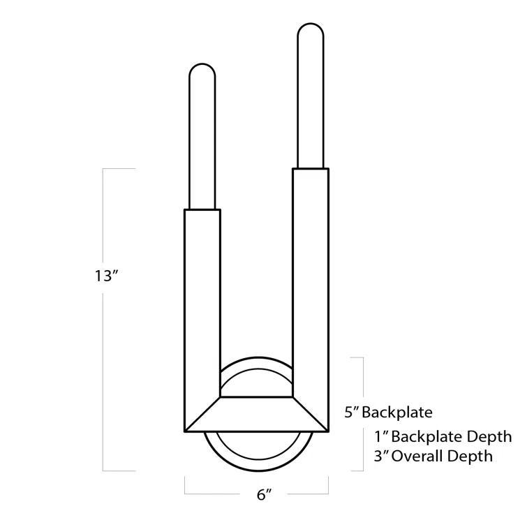 Wolfe Sconce by Regina Andrew - Polished Nickel