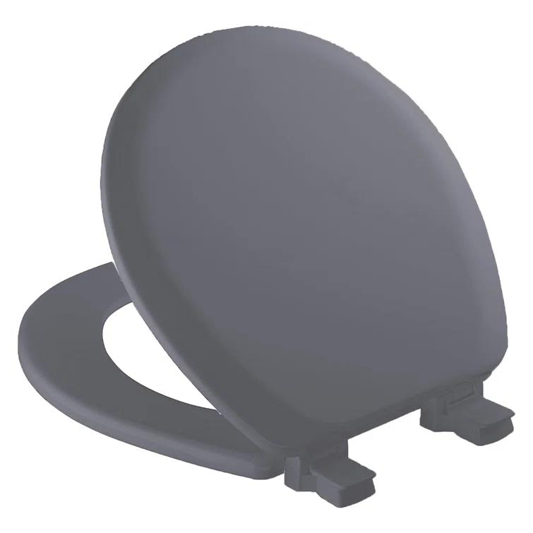 Round Molded Wood Toilet Seat 17 Inches