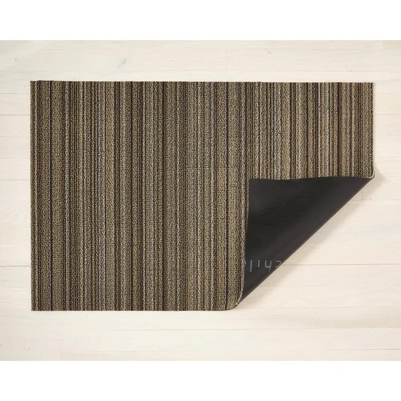 Skinny Stripe Shag Mat