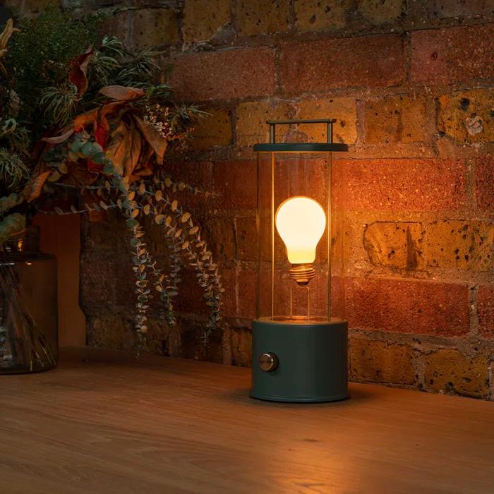 The Muse Cordless Pleasure Garden Green Outdoor Table Lamp