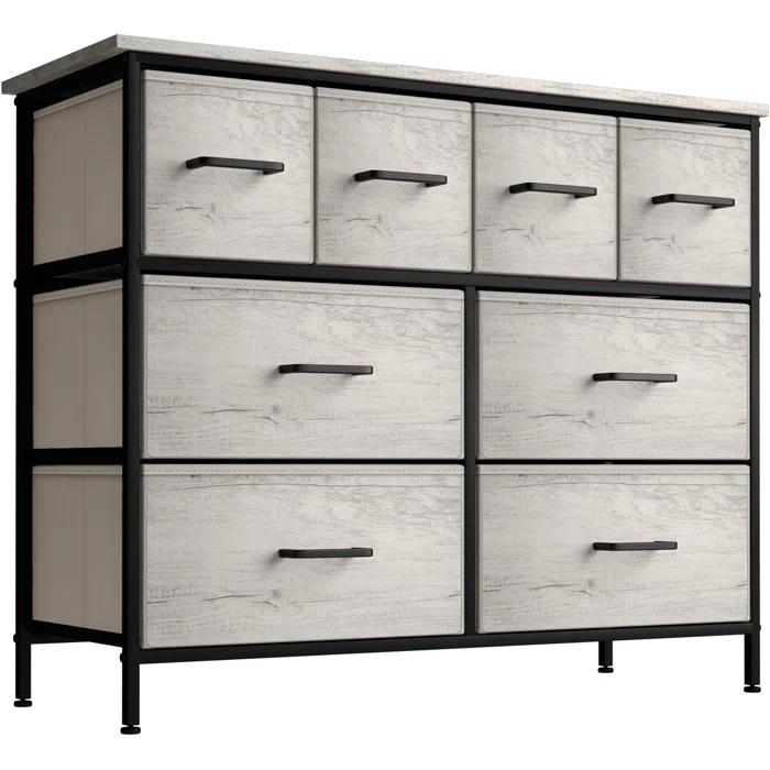 Sorbus Sorbus 8 Drawers Chest Dresser with Knob Handle