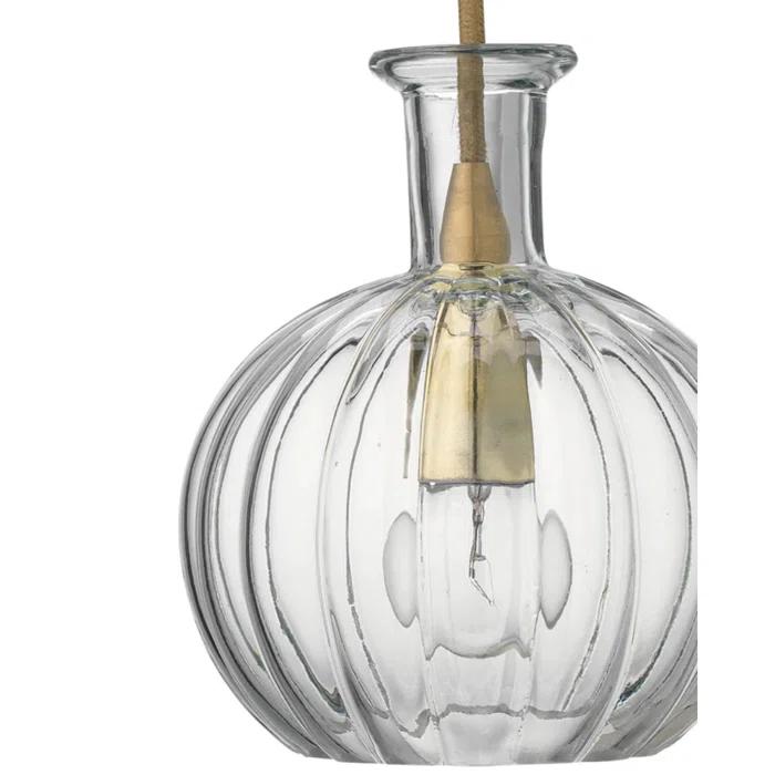 Latham Glass Pendant (7")