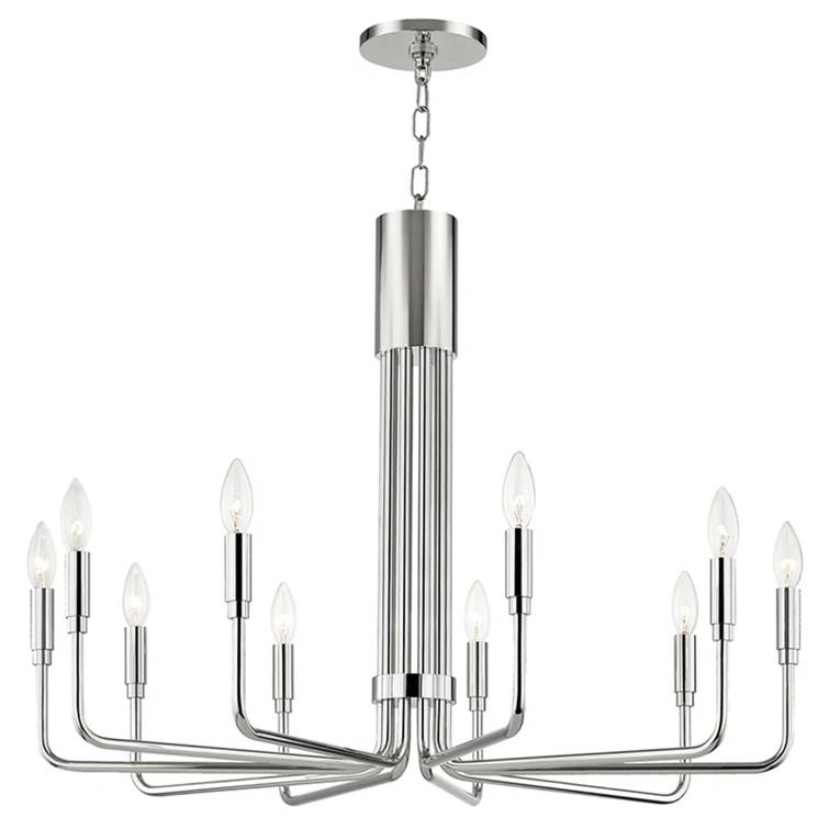 Brigitte 10 - Light Dimmable Classic / Traditional Chandelier