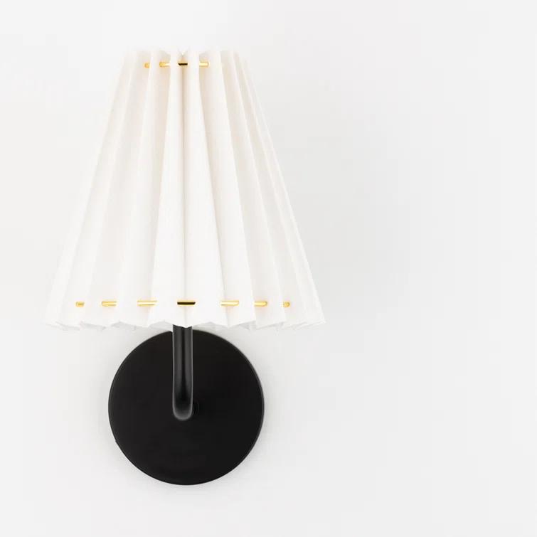 6W 1 Led Wall Sconce In Transitional And Minimalist Style-13 Inches Tall And 8 Inches Wide-Soft Black Finish Mitzi H476101a-Sbk