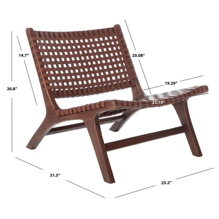 Denman Genuine Leather Side Chair