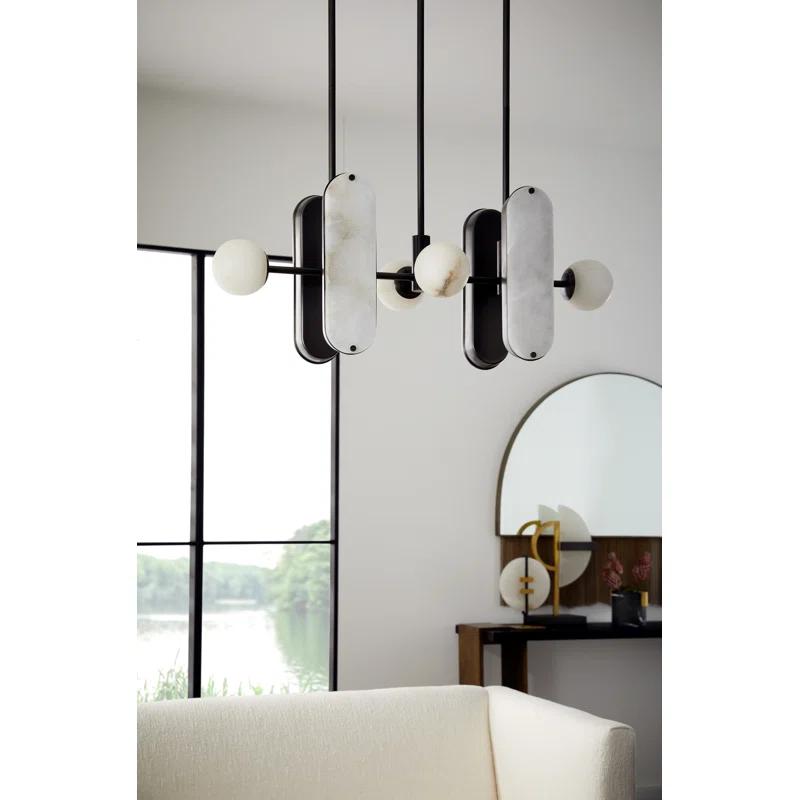 Maradona Pendant Light by Arteriors - Bronze / 38" W
