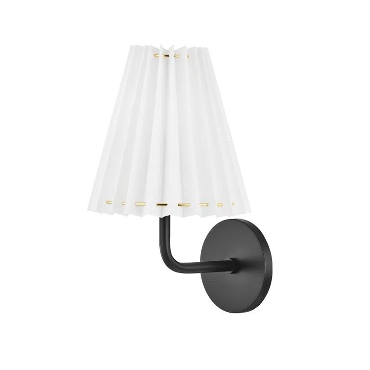 6W 1 Led Wall Sconce In Transitional And Minimalist Style-13 Inches Tall And 8 Inches Wide-Soft Black Finish Mitzi H476101a-Sbk
