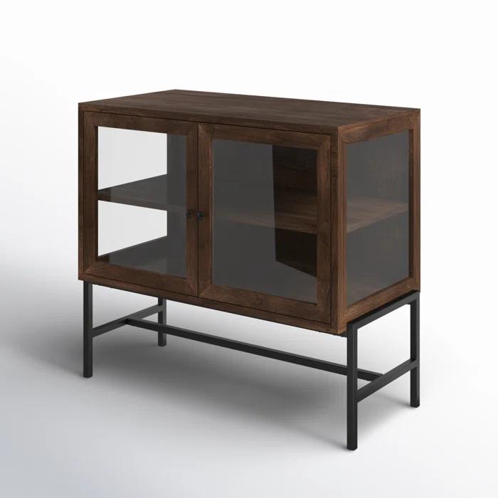Warner Solid Wood Storage Cabinet