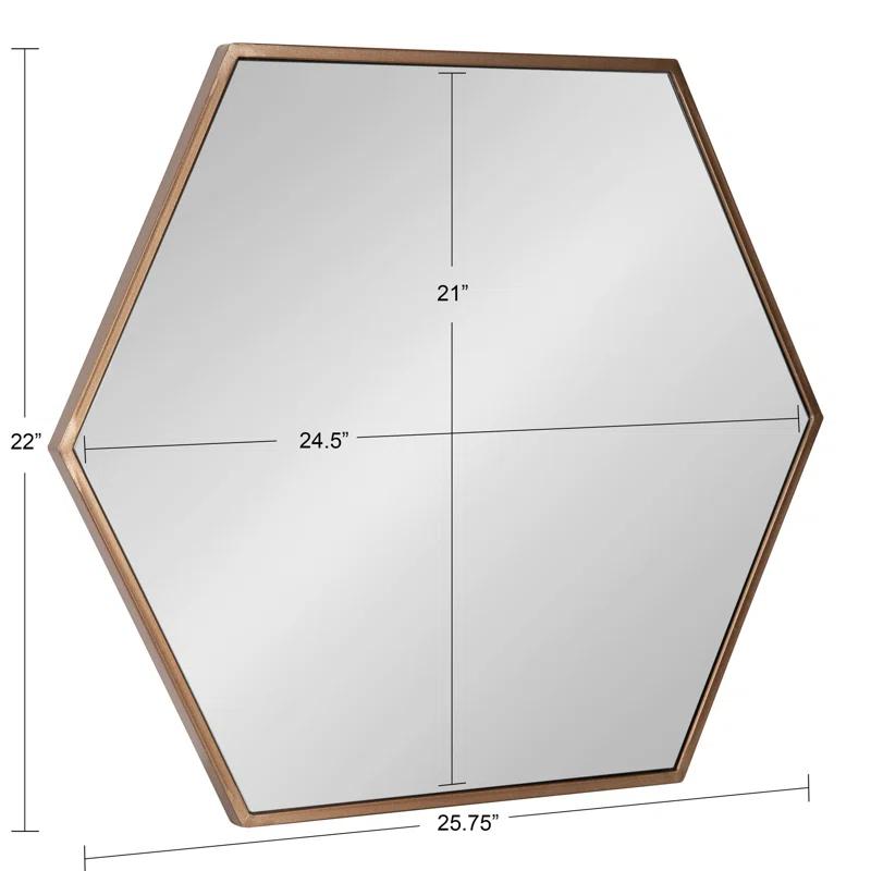 Breckler Metal Flat Mirror