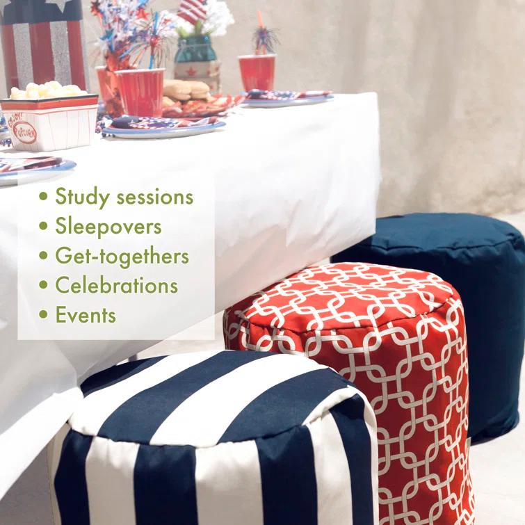 Villa Upholstered Pouf