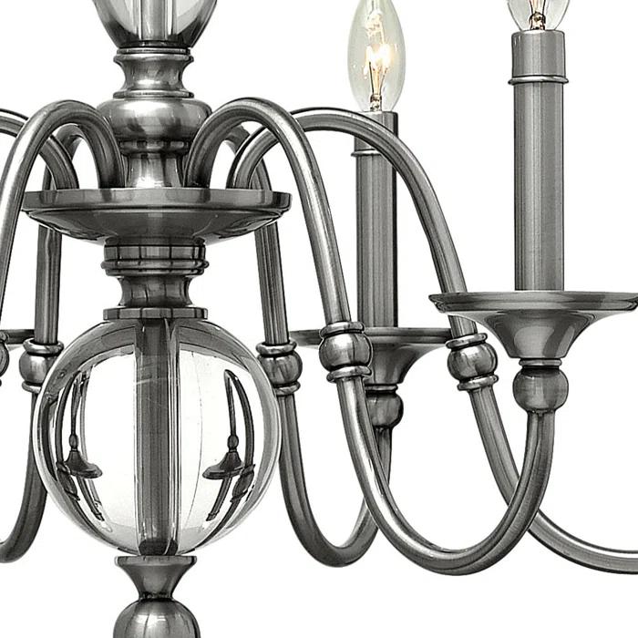 Hinkley Lighting - Eleanor - 6 Light Small Chandelier in Traditional Style -