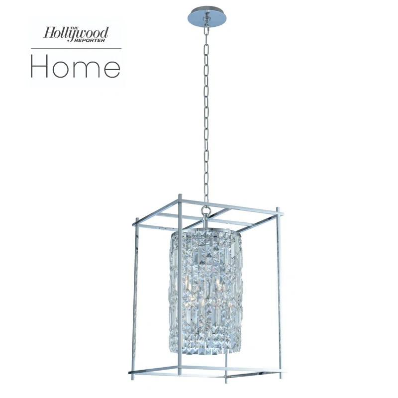 Joni 6 - Light Dimmable Square / Rectangle Chandelier