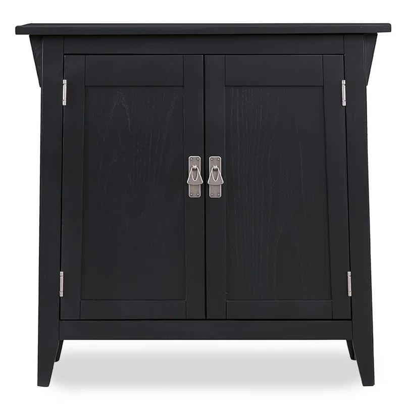 Mission Solid + Manufactured Wood Foyer Hall Cabinet Stand