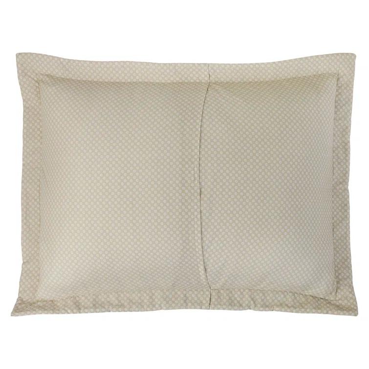 Laura Ashley Full/Queen Bedford Reversible Quilt Set Mocha: Includes 2 Shams, Machine Washable