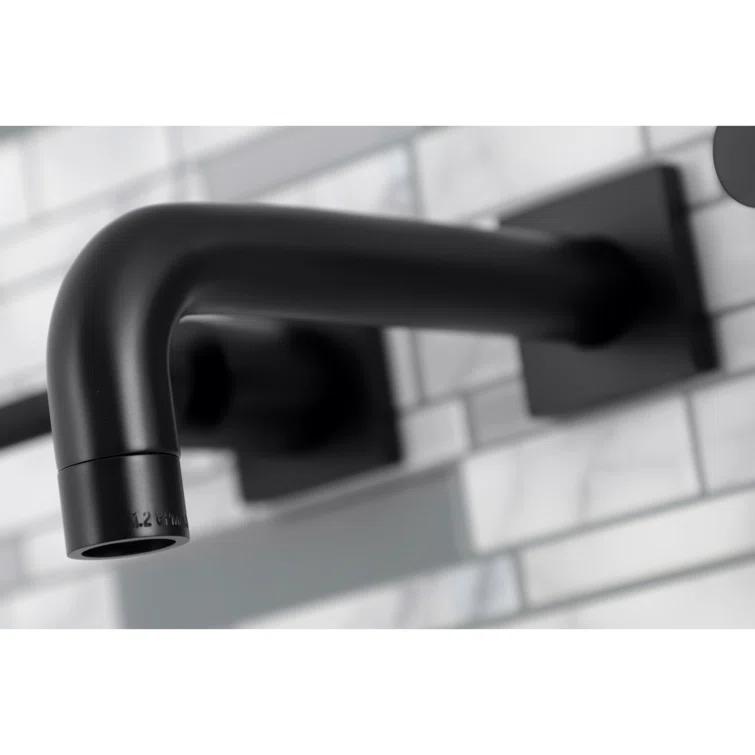 Kingston Brass Kaiser Two-Handle 3-Hole Wall Mount Bathroom Faucet