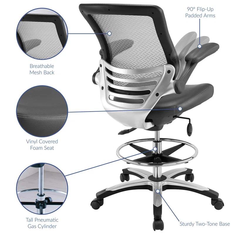 Modway Porch & Den Lesseps Office Drafting Chair
