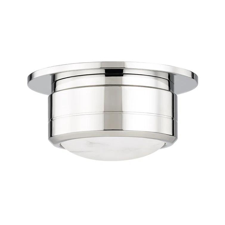 Jin Flush Mount Light - Polished Nickel / Small