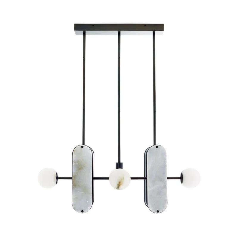 Maradona Pendant Light by Arteriors - Bronze / 38" W