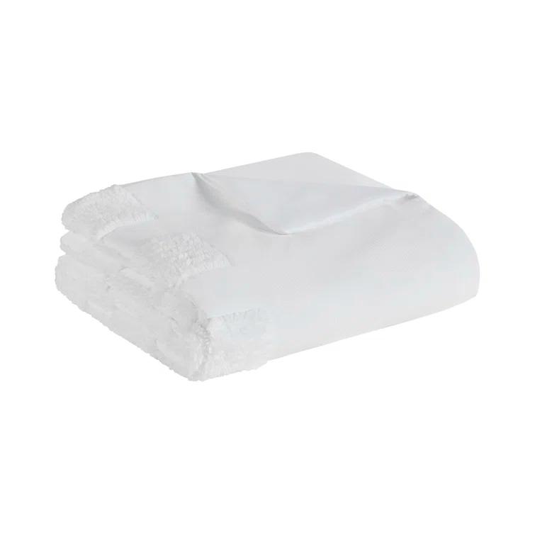 3 Piece Chenille Duvet Cover Set