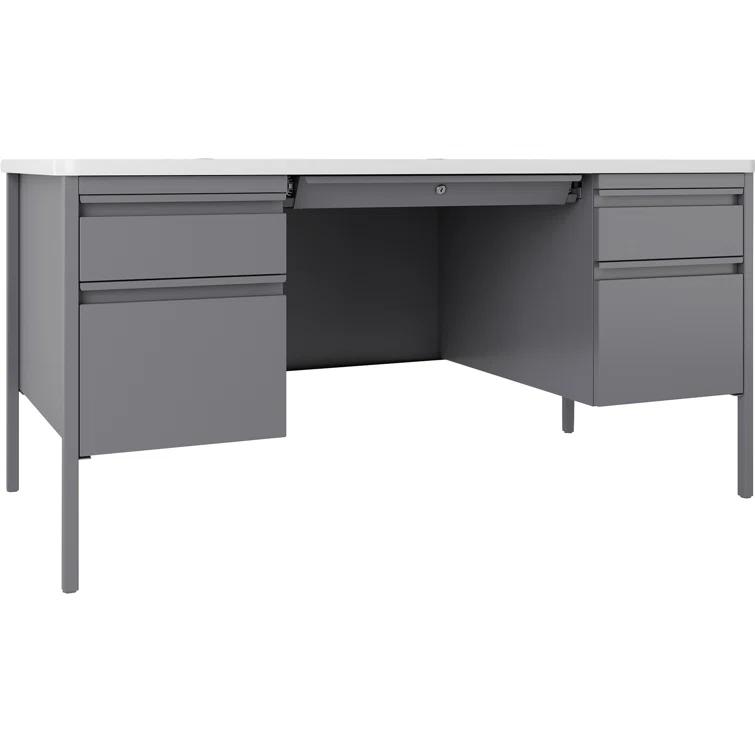 Fortress 60" Rectangular Teacher Desk