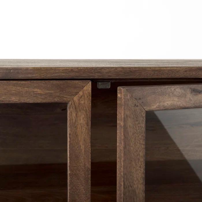 Warner Solid Wood Storage Cabinet