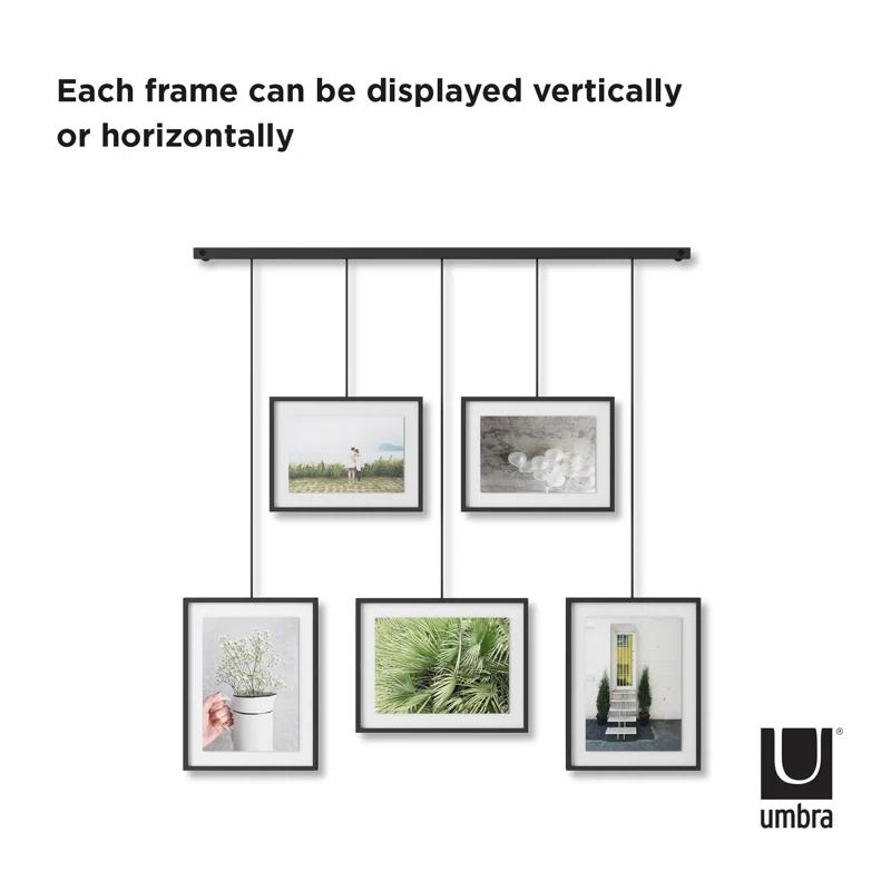 Umbra Exhibit 5-Photo Wall Hanging Picture Frames