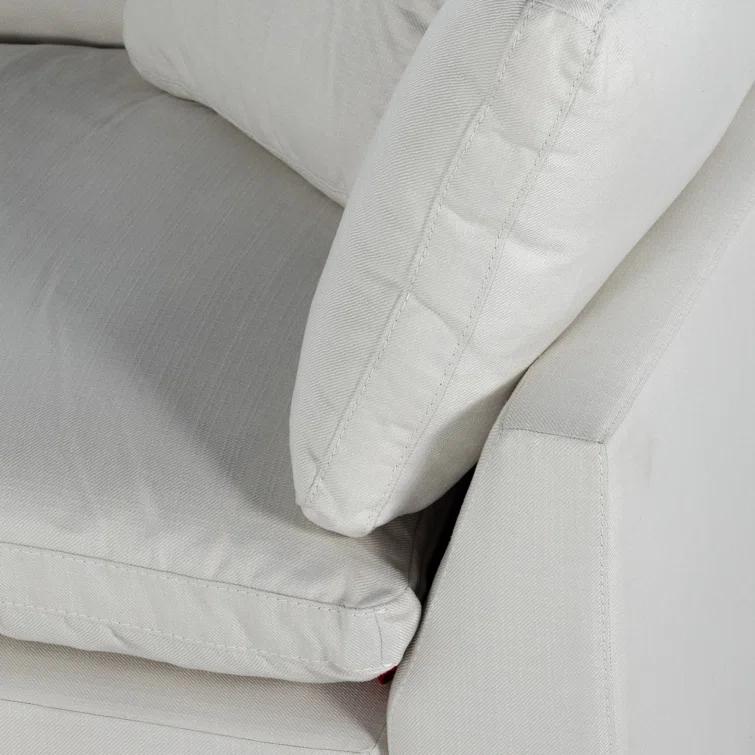 Bernard Sectional Sofa - Ivory / Left-Facing